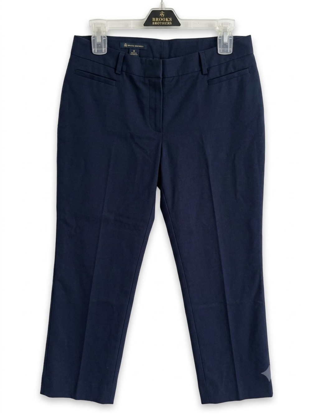 Brooks Brothers Natalie Fit Navy Blue Dress Pants Trousers Slacks Office 8 EUC